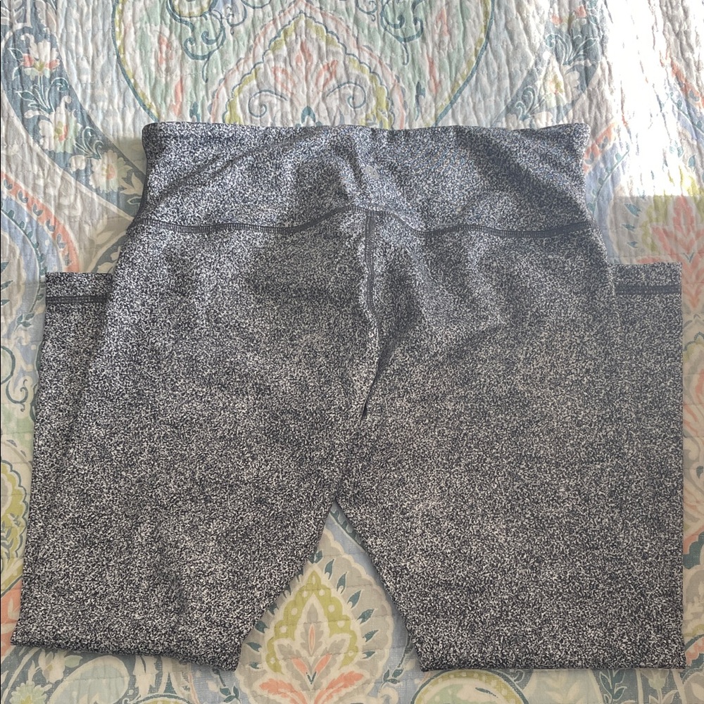 Lululemon Athletica Black and White Leggings
